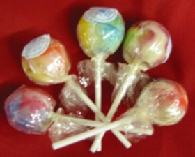 five lollipops