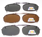 Polarized clip on lenses